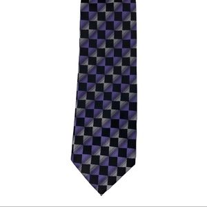 Alexander Julian Silk Tie, Purple